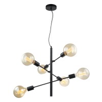 Пендел ITALUX MDM3582/6 BK MADALYN