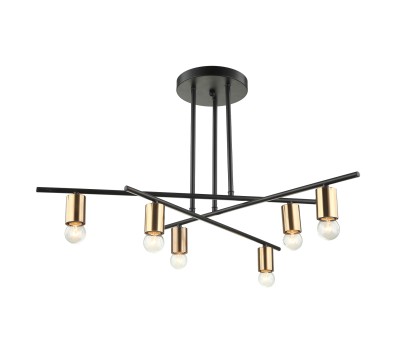 ITALUX MDM3658/6 BK+BRO NORMANI