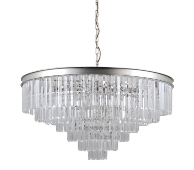 Пендел ITALUX PND-44372-14A-SLVR-BRW VERDES