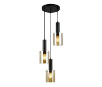 Пендел ITALUX PND-5581-3A-BK+AMB SARDO