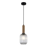 Пендел ITALUX PND-5588-1M-BRO+CL ANTIOLA