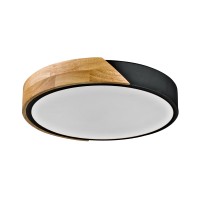 LED плафон ITALUX PLF-13186-BK-WO NASTRO