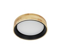 LED плафон ITALUX PLF-4350-20W-WD-BK-4K CAMPELO