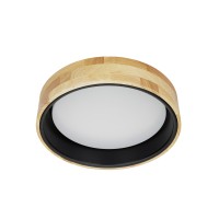 LED плафон ITALUX PLF-4350-20W-WD-BK-4K CAMPELO