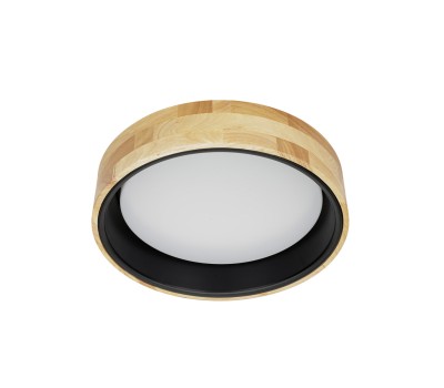 LED плафон ITALUX PLF-4350-20W-WD-BK-4K CAMPELO