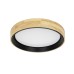 LED плафон ITALUX PLF-4350-25W-WD-BK-4K CAMPELO