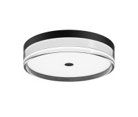 LED плафон ITALUX PLF-64536-M-BK MOLINO