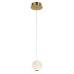 LED пендел ITALUX PND-12220121-1A-GD ROSARIO