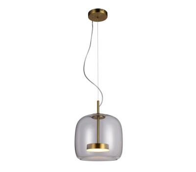 LED пендел ITALUX PND-17760A-BRSS-CL CASTE