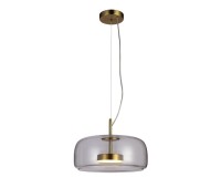 LED пендел ITALUX PND-17760B-BRSS-CL CASTE