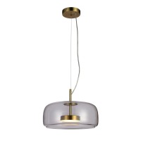 LED пендел ITALUX PND-17760B-BRSS-CL CASTE