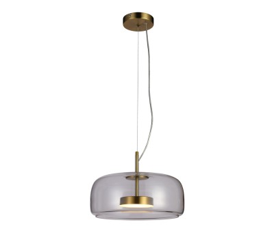 LED пендел ITALUX PND-17760B-BRSS-CL CASTE