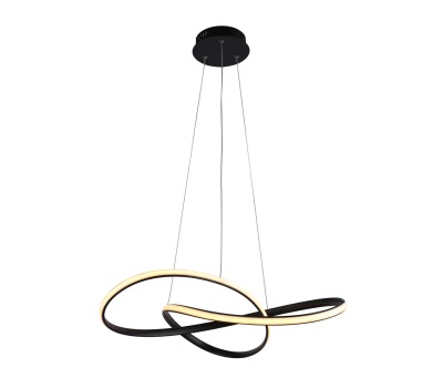 LED пендел ITALUX PND-19221-BK CONSA