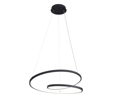 LED пендел ITALUX PND-21692-M-BK REINA