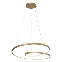 LED пендел ITALUX PND-21692-M-GD REINA