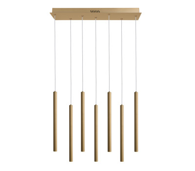 LED пендел ITALUX PND-22302-7-GD VALDES LED пендел ITALUX PND-22302-7-GD VALDES