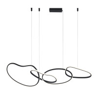 LED пендел ITALUX PND-22412-S4-BK FONTE LED пендел ITALUX PND-22412-S4-BK FONTE