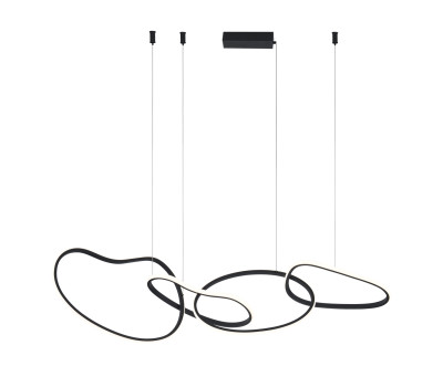 LED пендел ITALUX PND-22412-S4-BK FONTE LED пендел ITALUX PND-22412-S4-BK FONTE