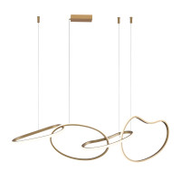 LED пендел ITALUX PND-22412-S4-GD FONTE LED пендел ITALUX PND-22412-S4-GD FONTE