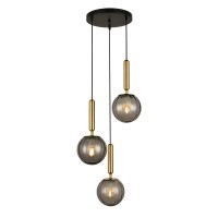 Пендел ITALUX PND-2324-3A BRO+SG RAVENA