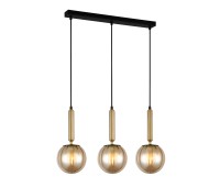 Пендел ITALUX PND-2324-3L BRO+AMB RAVENA