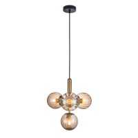 Пендел ITALUX PND-2324-4B BRO+AMB RAVENA