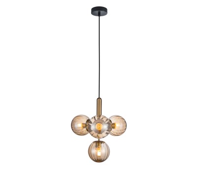 Пендел ITALUX PND-2324-4B BRO+AMB RAVENA