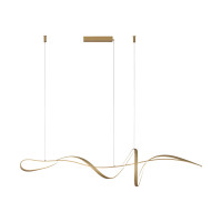 LED пендел ITALUX PND-23523-GD MILA