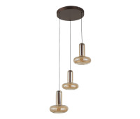 LED пендел ITALUX PND-24011-3-COPP CAROTE LED пендел ITALUX PND-24011-3-COPP CAROTE