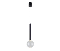 LED пендел ITALUX PND-24019-1A-BK ALINOS