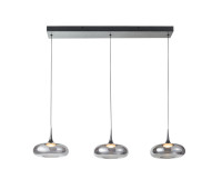 LED пендел ITALUX PND-24028-3B-SILV TENELE