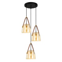 Пендел ITALUX PND-24342-3A-BK-AMB SOLTA