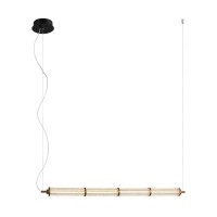 LED пендел ITALUX PND-26384-4-GD-CL SANPO