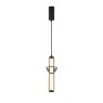 LED пендел ITALUX PND-27372-1-19W-BK BRUNI