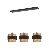 Пендел ITALUX PND-27467-3-BK-GD BANS