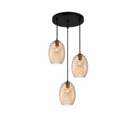 Пендел ITALUX PND-3031-3A-BRO-AMB NOVALA Пендел ITALUX PND-3031-3A-BRO-AMB NOVALA