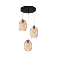 Пендел ITALUX PND-3031-3A-BRO-AMB NOVALA Пендел ITALUX PND-3031-3A-BRO-AMB NOVALA