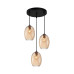 Пендел ITALUX PND-3031-3A-BRO-AMB NOVALA Пендел ITALUX PND-3031-3A-BRO-AMB NOVALA