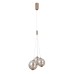 LED пендел ITALUX PND-34359-3-HBR-AMB BUTERO