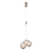 LED пендел ITALUX PND-34359-3-HBR-AMB BUTERO