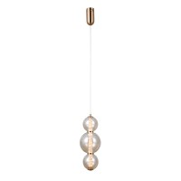 LED пендел ITALUX PND-34359-3V-HBR-AMB BUTERO