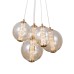 LED пендел ITALUX PND-34359-5-HBR-AMB BUTERO