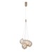 LED пендел ITALUX PND-34359-5-HBR-AMB BUTERO