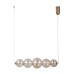 LED пендел ITALUX PND-34359-5H-HBR-AMB BUTERO
