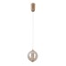 LED пендел ITALUX PND-34359-S-HBR-AMB BUTERO