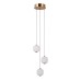 LED пендел ITALUX PND-34362-3-HBR-OPAL GANTI