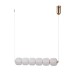 LED пендел ITALUX PND-34362-6H-HBR-OPAL GANTI