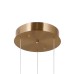 LED пендел ITALUX PND-34362-9-HBR-OPAL GANTI