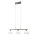 LED пендел ITALUX PND-34374-3-BK MONTIELA