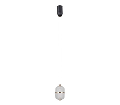 LED пендел ITALUX PND-34375-1-BK ALANI